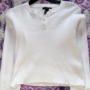 White long sleeve Sweater
